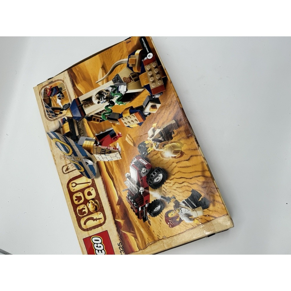 LEGO Pharaohs Quest Cursed Cobra Statue 7325 Retired New Sealed Set 213 Pcs - Picture 2 of 6